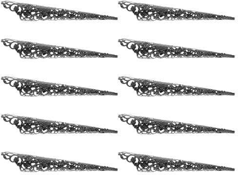 Ipetboom 10pcs Costume Finger Nail Finger Claws Unique Design Iron Material Easy Application Breathable Comfort for Festive Occasions and Party
