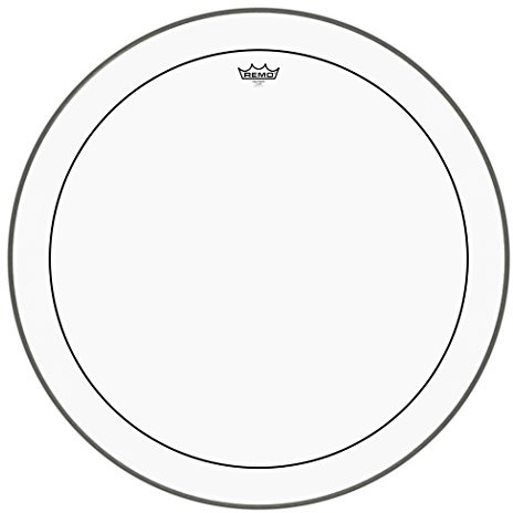 Remo Drumhead Pinstripe Transparent Bass Drum - 30 - PS-1330-00