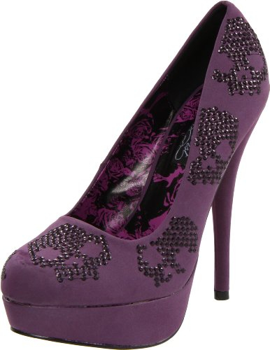 Iron Fist Damen Sugar Hiccup Plateau-Pumpe, Violett (violett), 38 EU