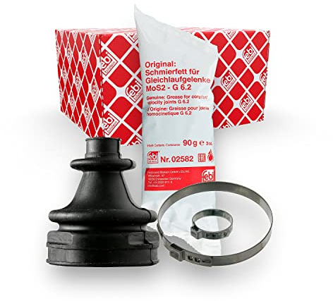 febi bilstein 01112 Achsmanschettensatz, 1 Stück | Kompatibel mit: FORD FIESTA IV, FIESTA Kasten/Großraumlimousine, FIESTA Kasten/Schrägheck, KA, PUMA