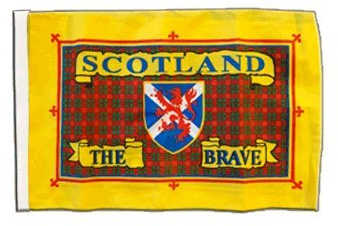 Flaggenfritze® Flagge Schottland Scotland The Brave - 30 x 45 cm