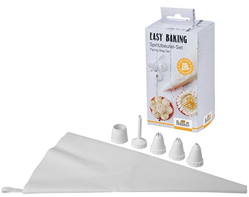 RBV Birkmann Easy Baking Set Tasca da pasticciere, Bianco, Pezzi