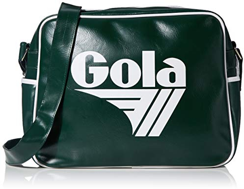 Gola Redford, Unisex-Erwachsene Kuriertasche, Grün (Bottle Green/White)