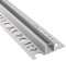 tktrading24 T77 LED Alu Fliesenprofil Bordüre 12mm silber 2m klar