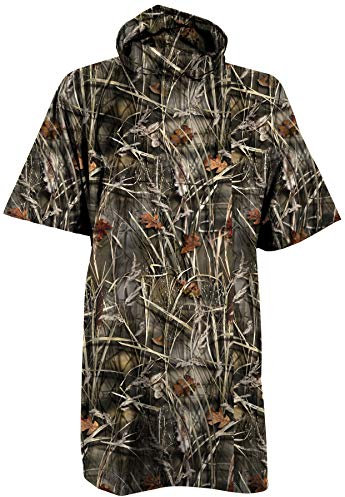 Percussion Regenschutz Poncho Wasserfest Jagd Fischerei Wandern (Camouflage)