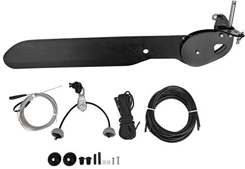 Taidda- Kanu Zubehör Seekajaks Ruder, Heck Ruder, 778g Fischerboot Meer für Kanu Seekajaks