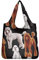 UOIMAG Süße Pudelhunde Einkaufstasche für Frauen Mädchen Geschenk Schultertaschen Casual Tote Taschen Einkaufstaschen