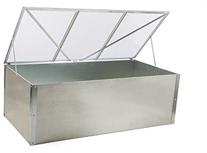 Gewächshaus/Frühbeet G21 GZ11 XL - 150 x 75 x 52 cm, stabile und Feste Aluminiumkonstruktion