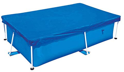 Gusengo - Lona rectangular para piscina, 220 x 150 cm, piscina solar rectangular, tubulares para piscina