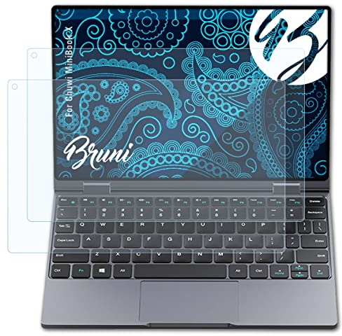 Bruni Schutzfolie kompatibel mit Chuwi MiniBook X Folie, glasklare Displayschutzfolie (2X)