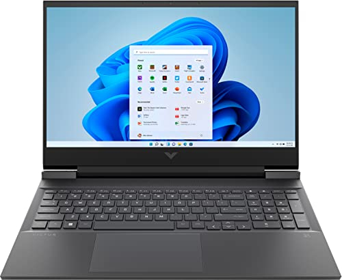 HP Victus 16-d0022sf PC Portable Gaming 16.1 FHD IPS (Intel Core i5-11400H, RAM 16 Go, SSD 512 Go, NVIDIA GeForce RTX 3060 6GB, AZERTY, Windows 11) Argent mica
