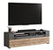 xonox.home Wohnzimmer Freno Lowboard Kommode TV-Bank TV-Schrank in grau Nb.Absetzung Nox Oak Nb.ca.140x43x40 cm