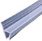 Shower Screen Door Seal Glass Strip Replacement for 6-12mm, 2M Soft Rubber Shower Screen Window Gap Seal Strip for Curved and Vertical Door (H-12MM)