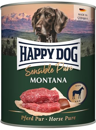 Happy Dog Sensible Pure Montana (Pferd) M 12 x 800 g