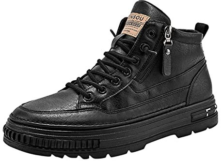 offerte a Tempo Stivali per Polpacci Grossi Stivaletti Donna Tacco Alto Plateau Texani Donna Stivaletti Donna Estivi Polpaccio Largo Anfibi Estivi Donna Stivali Alti Neri Donna