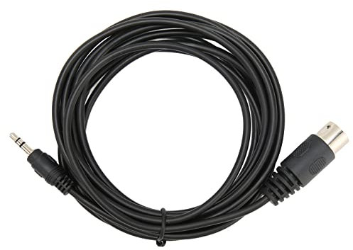 Cavo Stereo MIDI Din da 7 Pin a 3,5 Mm di Ricambio per Cavo e Video da 7 Pin Din Maschio a DC 3,5 Mm da 9,8 Piedi