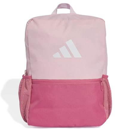adidas Unisex Kinder SEASONAL ESSENTIALS COLOURBLOCK BACKPACK, clear pink/pink fusion, One size