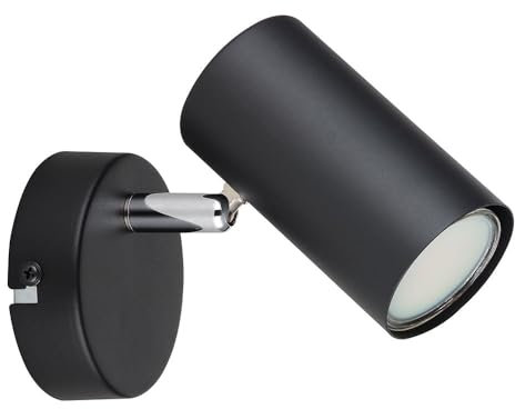 Globo Wandleuchte Flurlampe Spotleuchte Strahler Wohnzimmerleuchte Metall Schwarz