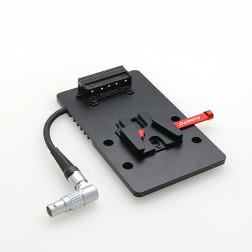 DRRI Verstellbare 6-polige DC-In-Buchse V-Mount Akku-Stromversorgungsplatine für DJI Ronin 4D-6K/4D-8K