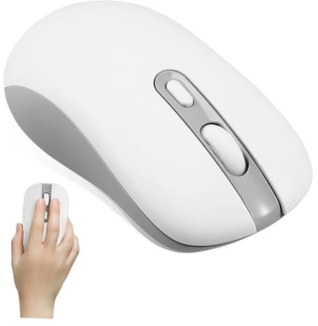 TINEASUR Ratón Inalámbrico Sensibilidad Ajustable Ratón para Portátil Portátil Ratones para Computadora