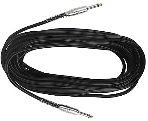 Vaguelly 3m Guitar Patch Cable Effect Cord Connectors for Musicians for Home and Studio Use Sound Transmission for Guitar Pedals
