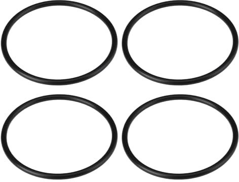 eMagTech Lot de 4 joints toriques pour pompe à eau de voiture 87 x 97 x 5 mm NBR 030121043A Compatible avec Seat 86C 1G1 Compatible avec VW