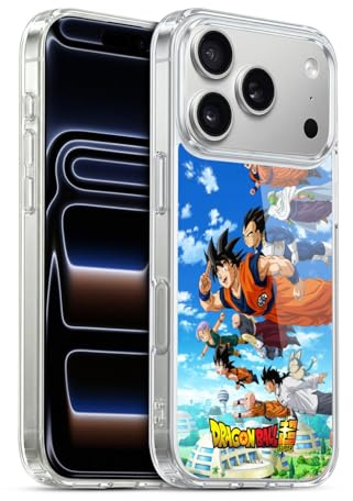 Head Case Designs Offizielle Dragon Ball Super Gruppe Universe Survival Arc Gelhülle [Militärischer Schutzgrad] Kompatibel Mit Apple iPhone 17 Pro Und Kompatibel Mit MagSafe