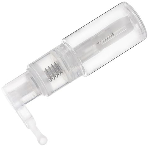 Amosfun Plastic Powder Spray Bottle 14ml Long Nozzle Reusable | Oral Medicine Powder Use, Portable for Daily and Use, Compact Refillable Container