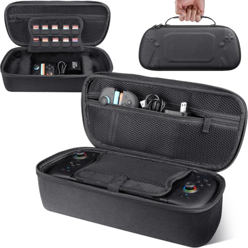 BEBONCOOL GAMING JC400 Switch 2 Tasche, Hartschalen-Reisetasche, wasserdicht, staubdicht, stoßfest, Nylon-Schutzhülle für Konsole und Zubehör