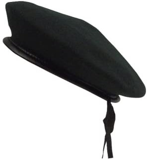 ROTHCO Baskenmütze aus Wolle Gr. L, Schwarz