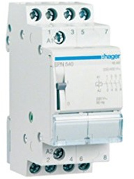 Telerruptor 230V, 16A, 4NA