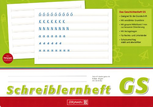 Schreiblernheft/GeschichtenheftBrunnen Lin. GS Grundschrift / A4 quer