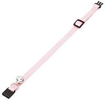 Flamingo Asp Collier + Cloche pour Chat Rose Clair 30 cm
