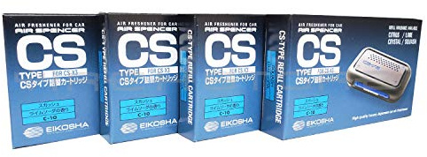 CSX3 Squash Air Spencer Refill Cartridge 4 Packs Air Freshener