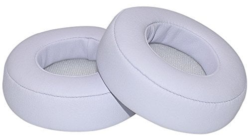 White Replacement Earpads Ear Pad Cushion Cover Ear Cups Repair Parts Compatible with Beats Mixr On-Ear Headphones