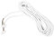 6-adriges 5-m-Kabel, 6-adriges Türklingeldrahtkabel, rundes Flexibles Kupferkabel für Video-Türsprechanlage, 0,3 mm², 5 m, weiß