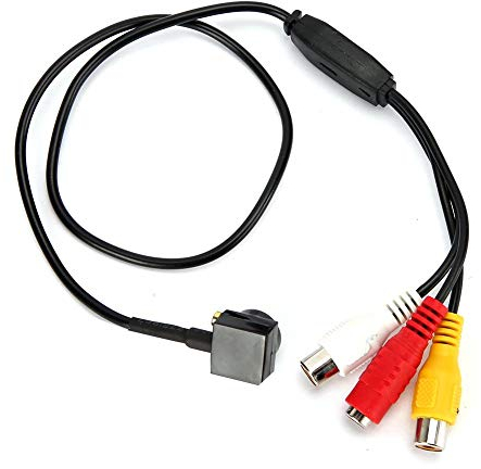 Tangxi Mini-CCTV-Kamera, CCTV-HD-Mini-Spionage-Überwachungskamera/Audio- und Videoüberwachungs-HD-Kamera, 3,6 mm 1000TVL kabelgebundenes IR-Mini-CCTV