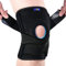 ABYON Kniebandage Verstellbare für Männer Damen, Knieorthesen mit Seitlichen Stabilisatoren und Patella-Gelpolstern für Knieschmerz, Meniskusriss, Arthritis, Gelenkschmerz (L/XL)