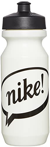 Nike Unisex – Botella Big Mouth Bottle para Adultos, Negro/Blanco, 22