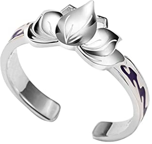 XJruixi Anime Grandmaster of Demonic Cultivation Ring MDZS Jiang Cheng Jiang Wanyin Cosplay Unisex Adjustable Rings Jewelry Accessories