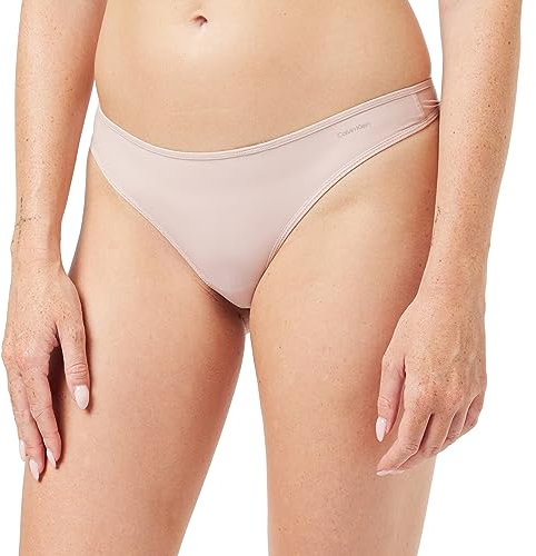 Calvin Klein String Femme Thong Tanga, Rose (Subdued), S