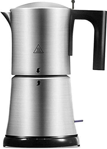 XiVue Filterkaffeemaschine Haushaltsgeräte Kaffeemaschine Mokka Kaffeekanne Edelstahl Perkolator Werkzeug Perkolator Topf Elektrische Kaffeemaschine 330W