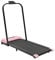 2 in 1 Faltbares Laufband, 3,0PS unter dem Schreibtisch elektrisches Laufband, Walking, mit Fernbedienung und LED-Anzeige, Walking Jogging für Zuhause/Büro (Rosa)