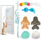 Nobleza 7-Piece Interactive Indoor Cat Toys - Catnip, Feather, Fish & Jumpy Toys with Bells