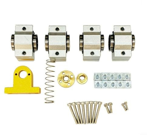 EXTRWORY CNC 3018 Pro X-Axis Upgrade Kit Suit CNC Router per CNC Router 3018 Pro Macchina di Ricambio Strumento di Tornitura (3018pro SCV10VUU)