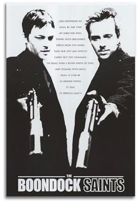 The Boondock Saints Poster, Kunstdekoration, Wandposter, Dekoration, Innenposter, Druck, Dekoration, Bar, Restaurant, Ästhetik, Poster, Wohnzimmer, Poster, 40 x 60 cm, ungerahmter Stil