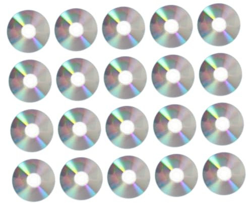 Homoyoyo 50stücke Teiliges DIY Cd Scheiben Handgefertigte Langlebige Kunststoffscheiben Für Kreative Bastelprojekte Kindergarten Und Heimdekoration Für Kinderhände