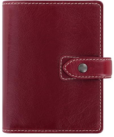 FILOFAX Malden Pocket Organiser Burgundy 2025
