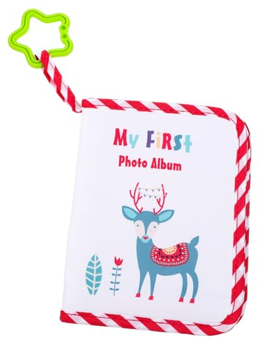 GARVALON Kinderfotoalbum Fotoalbum Andenken Erstes Fotoalbum Zur Erinnerung Fotoalbum Für Fotoalbum Fotoalbum Für Mädchen Wachstumsalbum Polyester