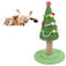 Christmas Tree Cat Scratching Post, Cat Christmas Tree, Sisal Cat Scratcher Post, Scratching Posts for Indoor Adult Cats, Cute Cat Scratcher Christmas Decor (Large: 40 X 65cm /